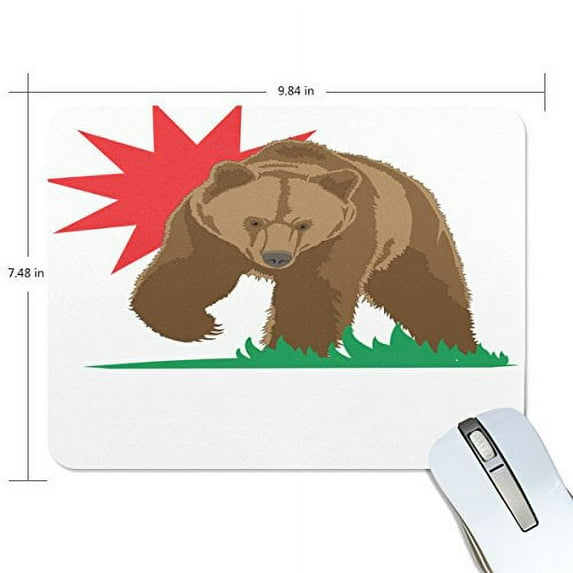 Brown Bear Mouse pads Gaming Mouse Pad 9.84x7.87 inches