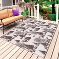 thumbnail image 1 of Brown Bear Outdoor Rug 6x9 Ft, Non Slip Washable Area Rug, Hunting Bear Forest Wildlife Animals Vintage Patio Rugs Carpet Runner, Large Floor Mat for Indoor/Outdoor Deck Porch Camping, 1 of 8