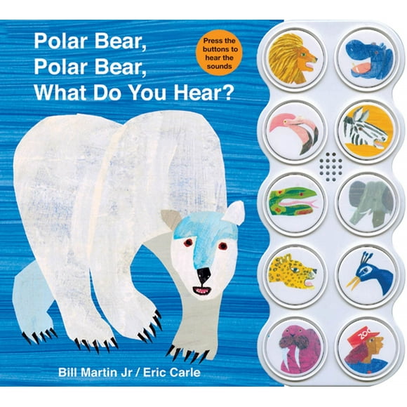Brown Bear and Friends: Polar Bear, Polar Bear What Do You Hear? sound book (Board book)