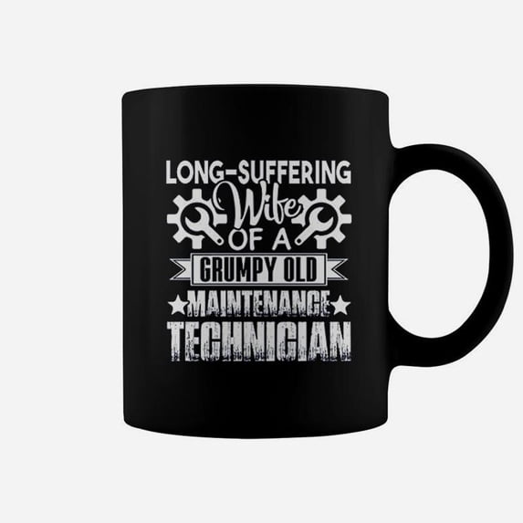 Brown Bee Maintenance Technician Wife Coffee Mug - Walmart.com