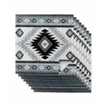 thumbnail image 1 of Brown Beige Boho Cloth Napkins Set of 8 Reusable Dinner Napkins, Southwestern Ethnic Abstract Geometric Cocktail Napkin Washable Table Napkins for Wedding/Holiday Party/Baby Shower 20"x20", 1 of 7