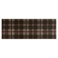 thumbnail image 1 of Brown Beige Checkerboard Checkered Pattern Kitchen Rug Mat,Kitchen Runner Rugs Non Skid Washable,Decorative Kitchen Floor Mats for Kitchen,Sink,Laundry,17"X47", 1 of 5