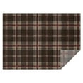 thumbnail image 1 of Brown Beige Checkerboard Checkered Pattern Rectangle Tablecloth 60"x84",Waterproof Polyester Rectangle Table Cloth, Wipeable Spillproof Polyester Tablecloth for Dining, Camping, Indoor and Outdoor, 1 of 5