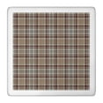 thumbnail image 1 of Brown Beige Plaid Checkered Pattern Square Fitted Tablecloth with Elastic Edge,Square Table Cover,Washable Elastic Table Cover for Home Kitchen Party Decor 36"x36", 1 of 6