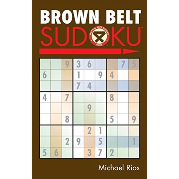 Pre-Owned Brown Belt Sudoku (Martial Arts Puzzles Series), 9781402735974, 1402735979, Paperback, CSM edition