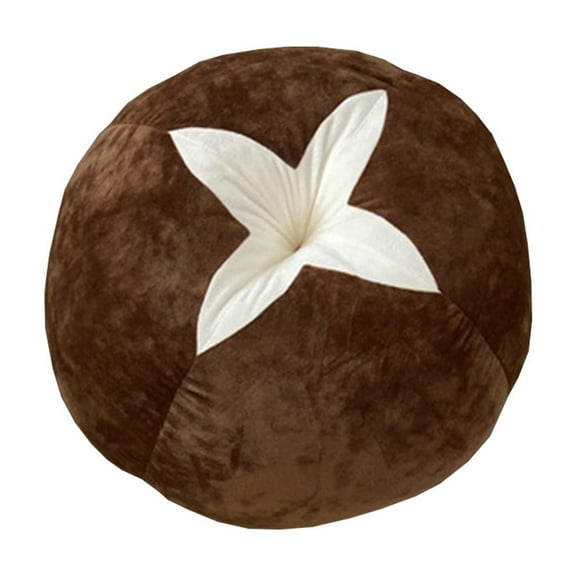 Brown Big Plush Throw Pillow 45Cm Fun Shaped Home Decorative Cushion Living Room Sofa Decor