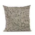 thumbnail image 1 of Brown Bird Feather Animal Luxury Throw Pillow - 22 x 22 in., 1 of 1