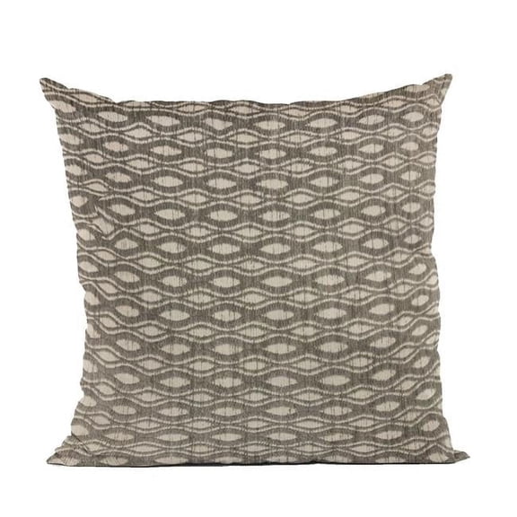 Brown Bites Dot Luxury Throw Pillow - 12 x 20 in.