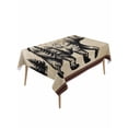 thumbnail image 1 of Brown Black Bear Table Cloth, Farmhouse Cabin Forest Vintage Waterproof Tablecloth for Rectangle Tables, Reusable Washable Fabric Table Cover for Restaurant Kitchen Dining Tables 54"x108", 1 of 6