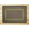 thumbnail image 1 of Brown-Black-Charcoal Rectangle Rug, 1 of 1