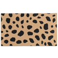 thumbnail image 1 of Brown and Black Of Leopard Print Door Rugs,Washable Non Slip Door Mats Indoor,Decorative Door Mats,Entry Mat Indoor for Entrance,Bedroom,Kitchen,Bathroom,17"x30", 1 of 6