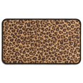 thumbnail image 1 of Brown and Black Leopard Print Door Rugs,Washable Non Slip Door Mats Indoor,Decorative Door Mats,Entry Mat Indoor for Entrance,Bedroom,Kitchen,Bathroom,30"x17", 1 of 6