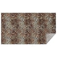 thumbnail image 1 of Brown and Black Leopard Print Rectangle Tablecloth 60"x102",Waterproof Polyester Rectangle Table Cloth, Wipeable Spillproof Polyester Tablecloth for Dining, Camping, Indoor and Outdoor, 1 of 6