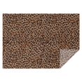 thumbnail image 1 of Brown and Black Leopard Print Rectangle Tablecloth 60"x84",Waterproof Polyester Rectangle Table Cloth, Wipeable Spillproof Polyester Tablecloth for Dining, Camping, Indoor and Outdoor, 1 of 5