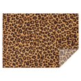 thumbnail image 1 of Brown and Black Leopard Print Rectangle Tablecloth 60"x84",Waterproof Polyester Rectangle Table Cloth, Wipeable Spillproof Polyester Tablecloth for Dining, Camping, Indoor and Outdoor, 1 of 5