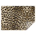 thumbnail image 1 of Brown and Black Leopard Print Rectangle Tablecloth 60"x84",Waterproof Polyester Rectangle Table Cloth, Wipeable Spillproof Polyester Tablecloth for Dining, Camping, Indoor and Outdoor, 1 of 5