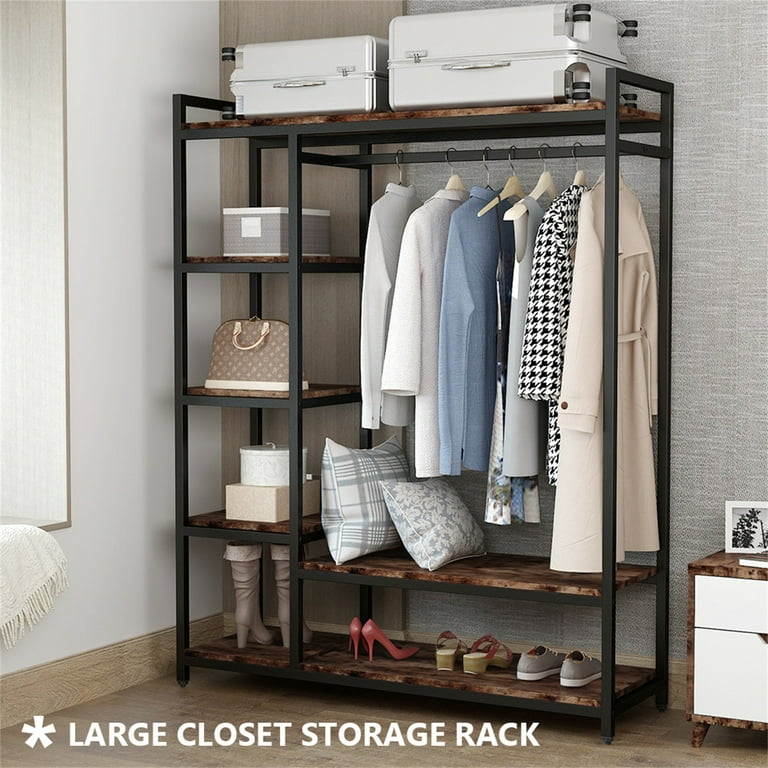 https://i5.walmartimages.com/seo/Brown-Black-Wood-Industrial-Clothing-rack-with-shelves-5-Tier-Clothes-Garment-Rack-Closet-Organizer-System-with-Hanging-Rod-Vintage-Brown_d37e4e08-13ae-4926-af31-f8e21074fa16.3260201fb580234befc563829b25fed7.jpeg?odnHeight=768&odnWidth=768&odnBg=FFFFFF