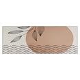 thumbnail image 1 of Brown Boho Abstract and Plant Pattern Kitchen Rug Mat,Kitchen Runner Rugs Non Skid Washable,Decorative Kitchen Floor Mats for Kitchen,Sink,Laundry,17"X47", 1 of 5