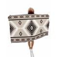 thumbnail image 1 of Brown Boho Beach Towels Oversized Super Absorbent, Vintage Rustic Southwest Aztec Geometric Lightweight Bath Towel Quick Dry Sets For Bathroom/Pool/Rv Camping/Beach Play/Gym Room/Picnic 31"x62", 1 of 8