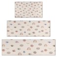 thumbnail image 1 of Brown Boho Eye and Rainbow Pattern Kitchen Rugs Sets Of 3,Kitchen Runner Rugs Non Skid Washable,Decorative Kitchen Floor Mats for Kitchen,Sink,Laundry,17"x30"+ 17"x47" + 17"x59", 1 of 6