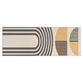 thumbnail image 1 of Brown Boho Geometric Pattern Kitchen Rug Mat,Kitchen Runner Rugs Non Skid Washable,Decorative Kitchen Floor Mats for Kitchen,Sink,Laundry,17"X47", 1 of 5