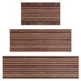 thumbnail image 1 of Brown Boho Tribal Hexagons and Stripes Pattern Kitchen Rugs Sets Of 3,Kitchen Runner Rugs Non Skid Washable,Decorative Kitchen Floor Mats for Kitchen,Sink,Laundry,17"x30"+ 17"x47" + 17"x59", 1 of 6