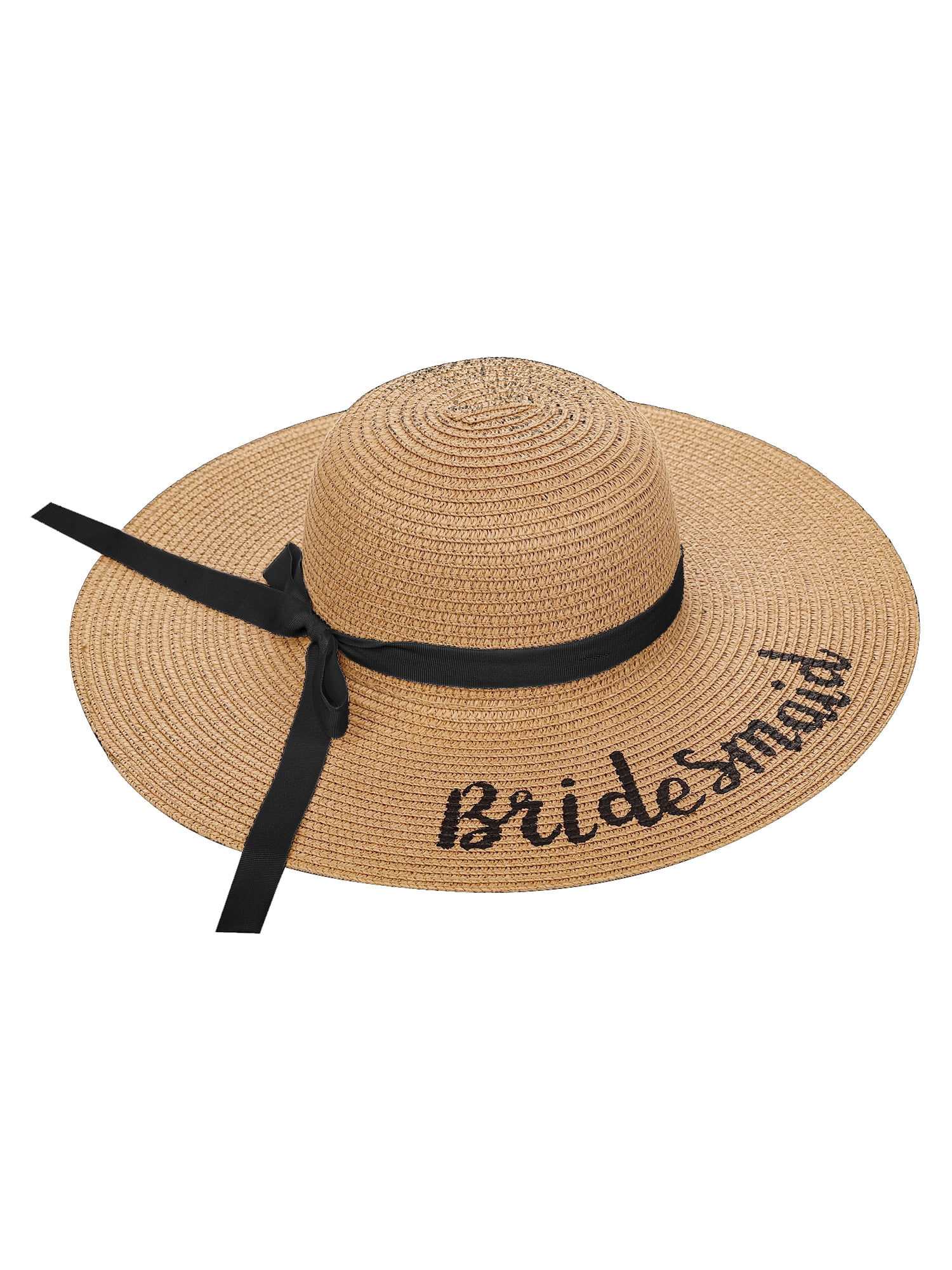 Bridesmaid Hat, Brown, Adult, 1 piece by Trimmings
