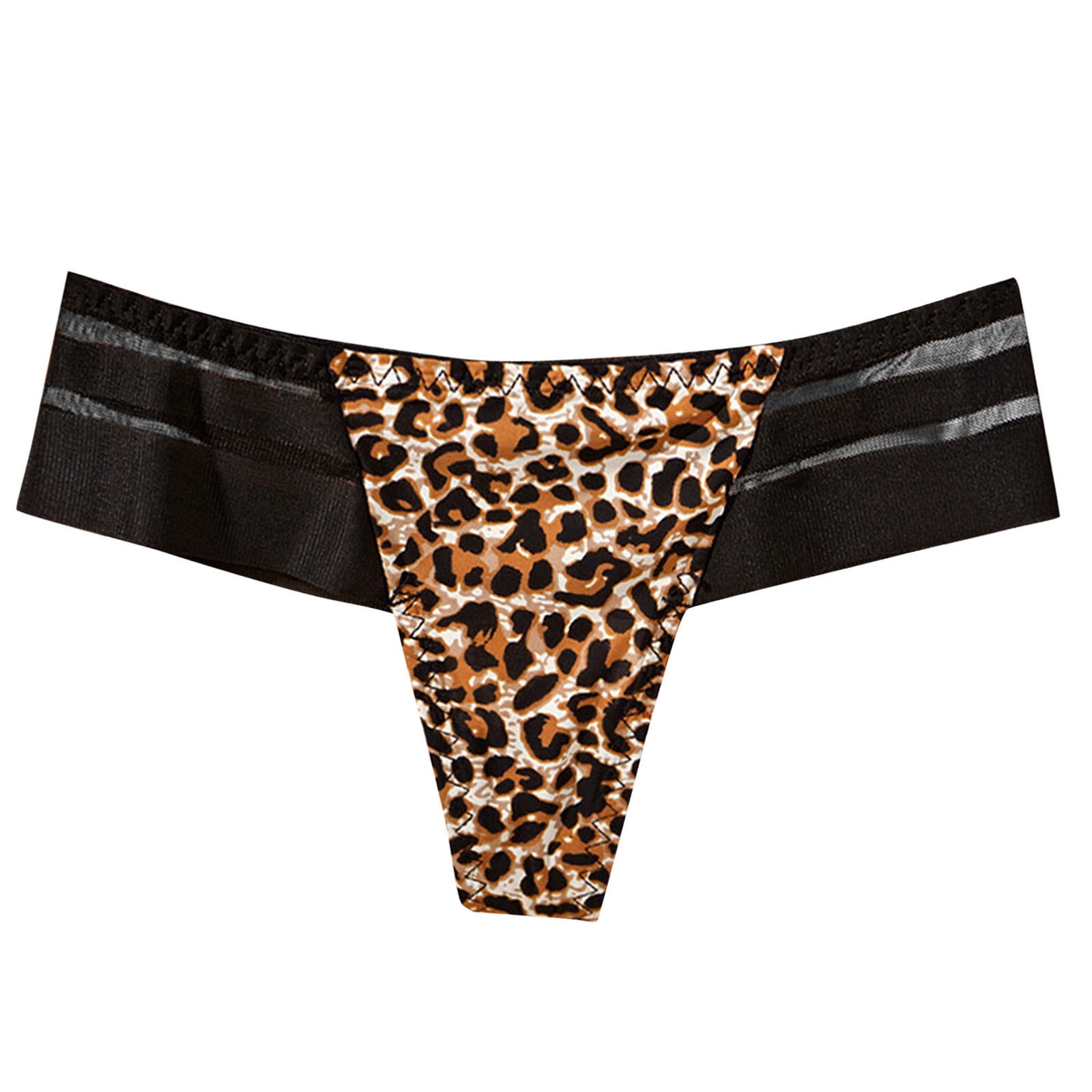 Brown Briefs Underwear Thongs Bikini Panties T String Thong Stretch