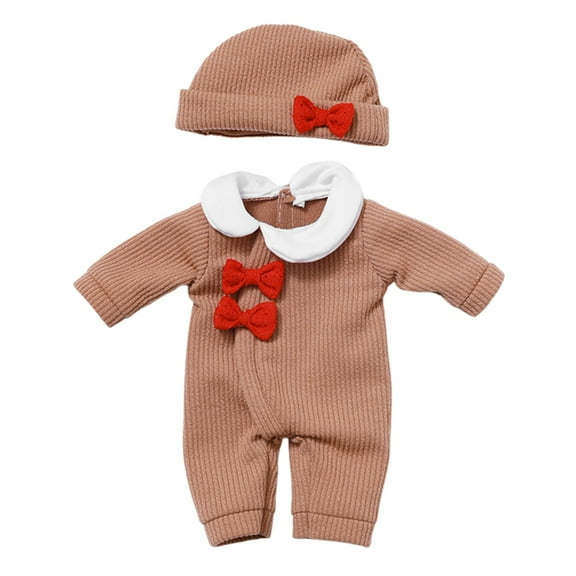 Brown Brown Cotton Doll Outfit Encouraging Creative Fashion Choices For Young Stylists