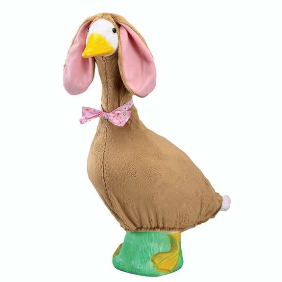 Gaggleville Brown Bunny Goose Outfit, Fits Large 23" H Statue, by Fox Valley Traders