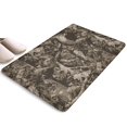 thumbnail image 1 of Brown Camo Deer Tree Pattern Flannel Non Slip Door Rugs,Washable Door Mats Indoor,Decorative Door Mats,Dirt-Resistant and Absorbent Doormat for Entrance,Bedroom,Kitchen,Bathroom,23.5x16in(60x40cm), 1 of 5