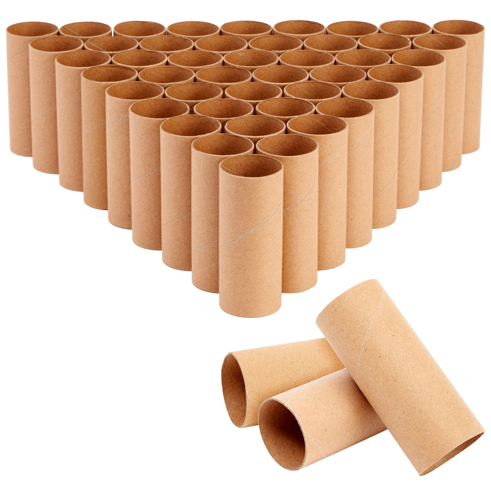 Heavy Duty Cardboard Rolls 1011 Brown Carton Tubes Art & Crafts Supplies Do  It Yourself Craft Home School Project 100% Recycling 
