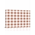 thumbnail image 1 of Brown Checkered Wall Art for Living Room, Canvas Picture Wall Decor for Bathroom Bedroom, Farmhouse Buffalo Plaid Painting Artwork for Office Kitchen Hallway Dining Room Home Decorations 16"x20", 1 of 8