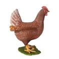 thumbnail image 1 of Brown Chicken Life Size Statue, 1 of 9