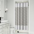 thumbnail image 1 of Brown Christmas Deer Pattern Shower Curtain 36"x72" ,Bathroom Decorative Shower Curtains Set with 12 Hooks,Modern Waterproof Washable Shower Curtain, 1 of 6