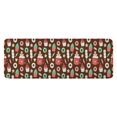 thumbnail image 1 of Brown Christmas Dessert Pattern Kitchen Rug Mat,Kitchen Runner Rugs Non Skid Washable,Decorative Kitchen Floor Mats for Kitchen,Sink,Laundry,17"x47.2", 1 of 7