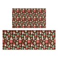 thumbnail image 1 of Brown Christmas Dessert Pattern Kitchen Rugs Sets Of 2,Anti Fatigue Kitchen Mat Rugs Non Slip Washable,Decorative Kitchen Floor Mats for Kitchen,Sink,Laundry,17"x30"+17"x47", 1 of 7