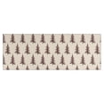 thumbnail image 1 of Brown Christmas Tree Pattern Kitchen Rug Mat,Kitchen Runner Rugs Non Skid Washable,Decorative Kitchen Floor Mats for Kitchen,Sink,Laundry,17"X47", 1 of 5
