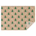 thumbnail image 1 of Brown Christmas Tree Pattern Rectangle Tablecloth 60"x84",Waterproof Polyester Rectangle Table Cloth, Wipeable Spillproof Polyester Tablecloth for Dining, Camping, Indoor and Outdoor, 1 of 5