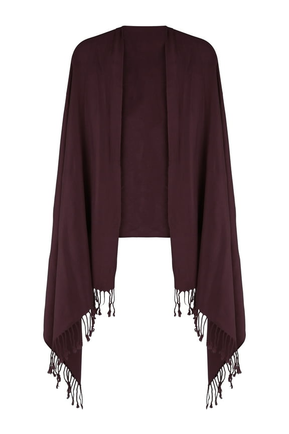 Brown Classic Pashmina Scarf Wrap