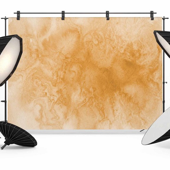 Brown Clouds Backdrops for Photography, Modern Abstract Art Fantasy Smoke Fog Fabric Photo Background Sturdy Studio Props for Photo Studio, Video Recording, Booth & Photoshoot 12x8ft