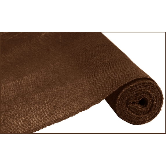 Brown Colorfast Loose Weave Burlap, 18 inches x 10 Yard