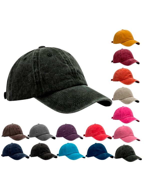 Brown Cooling Performance Hat Cotton Folding Outdoor Hat Long Brim UPF 50+ Sun Protection One Size