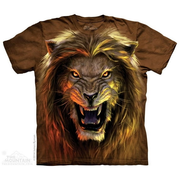 Brown Cotton Beast Animal Design Novelty Parody Adult T-Shirt