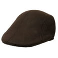 thumbnail image 1 of Brown Cotton Blend Ivy Cap Gatsby Newsboy Cabbie Winter Warm Hat, 1 of 2