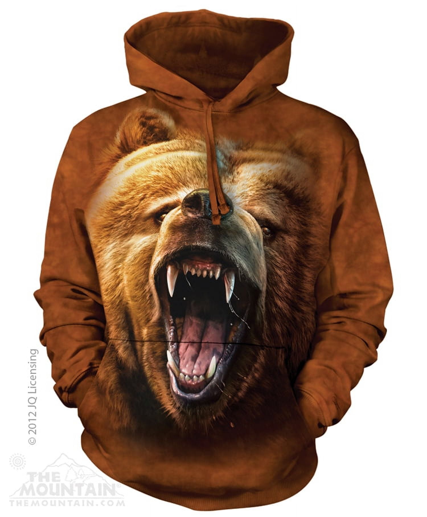 Grizzly clearance bear hoodie