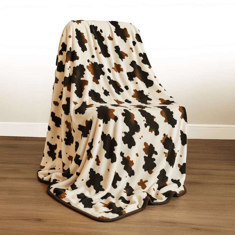 Bedelite Cow Print Throw Blanket Walmart Soft Blanket BEDELITE