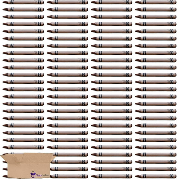 Brown Crayon Bulk Value Pack | d 100 Count