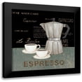 thumbnail image 1 of Brown, David Carter 15x15 Black Modern Framed Museum Art Print Titled - Esspresso, 1 of 5