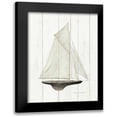 thumbnail image 1 of Brown, David Carter 15x18 Black Modern Framed Museum Art Print Titled - Sailboat I, 1 of 5